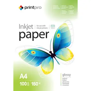 Фотобумага ColorWay PrintPro PGE150100A4 — 100 листов, 150 г/м², A4