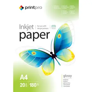 Фотобумага ColorWay PrintPro PGE180020A4 180 г/м², A4, 20 листов