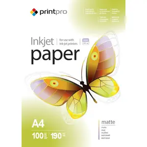 Photo Paper A4 Colorway PME190100A4 Matt 190 g/m² Inkjet
