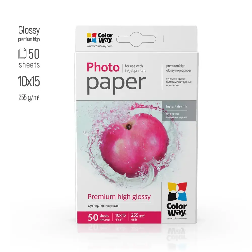 ColorWay фотобумага PSG2550504R 10x15 255 г/м² Photo 2