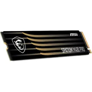 MSI Spatium M480 PRO PCIe 4.0 NVMe M.2 1TB 7400MB/s Read 6000MB/s Write