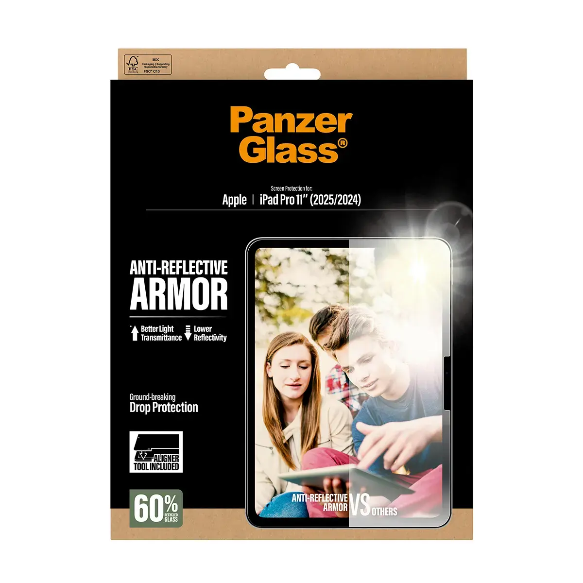 PanzerGlass Антибликовая броня Защитное стекло iPad Pro 11" Photo 3