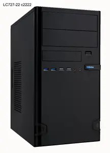 Datora korpuss Linkworld Geh Micro ATX 7271-22 Melns