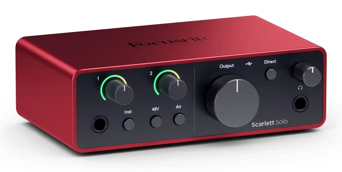 Focusrite Scarlett Solo Studio USB-аудиоинтерфейс Photo 2