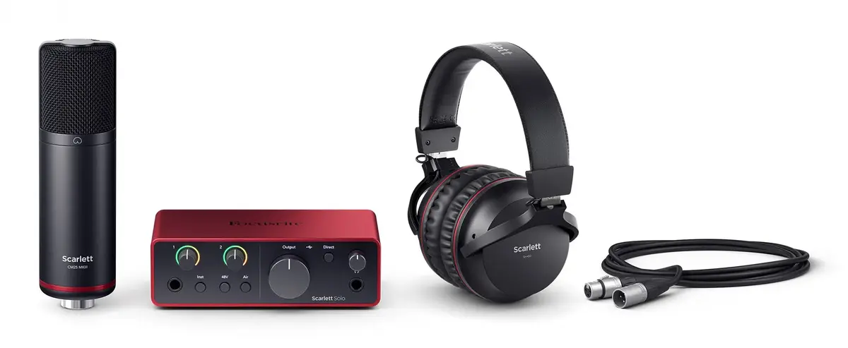 Focusrite Scarlett Solo Studio USB-аудиоинтерфейс Photo 3