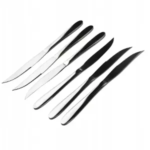 Knife set Allesken ORCHID HTXW9699 — 6-piece steak knives, 23 cm blades