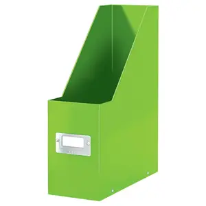 Magazine rack LEITZ Click & Store, polypropylene (PP), green — 103×253×330 mm