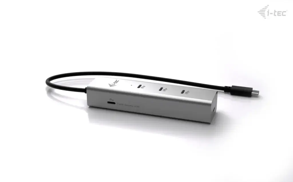USB-C Charging HUB i-tec Metal C31HUBMETAL8KPDPRO Photo 3