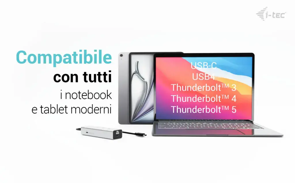 USB-C Charging HUB i-tec Metal C31HUBMETAL8KPDPRO Photo 6