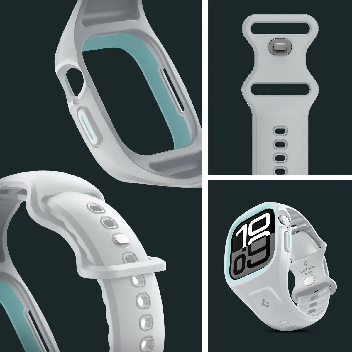 Чехол + Ремешок Spigen Liquid Air Pro Apple Watch 10 Photo 12