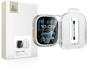 Aizsargplēvju komplekts Tech-Protect Easy Set+ Apple Watch Ultra 1/2/3 49 mm, 2 gab.