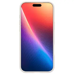 Protective phone case Spigen Liquid Air for iPhone 17 Pro Max — natural titanium finish