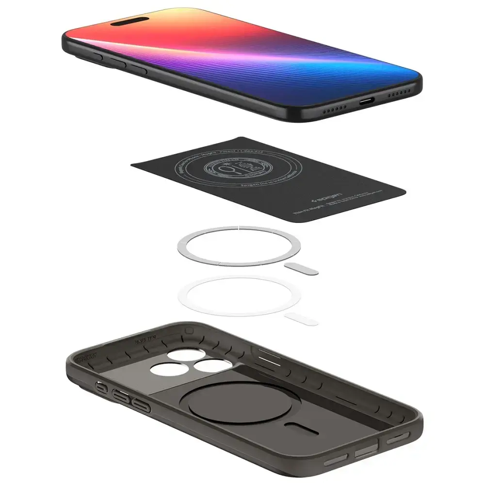 Spigen Thin Fit Mag vāciņš priekš iPhone 17 Pro Photo 2