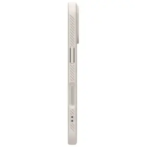 Protective phone case Spigen Liquid Air for iPhone 17 — Natural Titanium, slim matte TPU