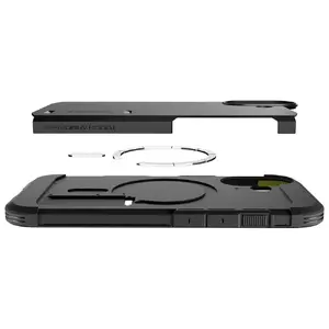 Protective phone case Spigen Tough Armor T Mag MagSafe for iPhone 17 — black