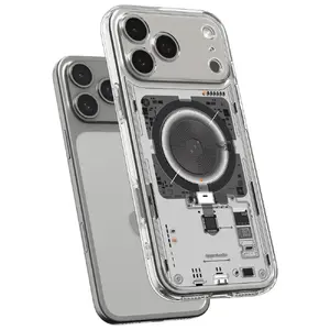 Прозрачный тонкий чехол MagSafe для iPhone 17 Pro Max — Spigen Ultra Hybrid