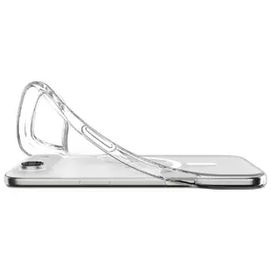 Защитный чехол Spigen Liquid Crystal Mag для iPhone 17 — прозрачный белый, совместим с MagSafe, TPU