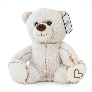 Soft toy Daffi Mascot B-501 sitting bear with heart plush toy