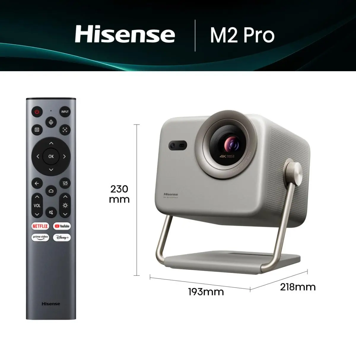 Hisense M2 Pro UHD 4K viedais projektors Photo 2