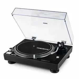 Jūgu DJ gramofons Reloop RP-1000 MK2 33 1/3 45 RPM Melns