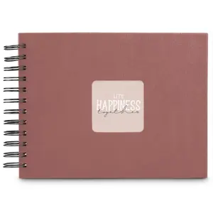 Photo Album Hama 00009857 Red 50 Sheets Spiral Binding