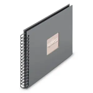 Photo Album Hama 00009840 Grey 100 sheets 10 x 15 Spiral binding