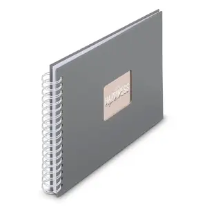Photo Album Hama 00009837 Grey 50 sheets 10 x 15 Spiral binding