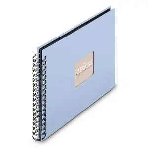 Photo Album Hama 00009864 Blue 100 Sheets Spiral Binding