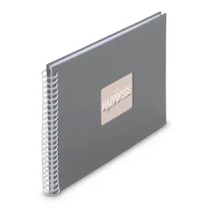 Photo Album Hama Fine Art Grey 300 sheets 10 x 15 cm Spiral binding
