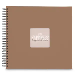 Photo Album Hama 00009853 Brown 300 sheets Spiral binding