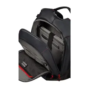 Mugursoma American Tourister ECODIVER L Black — ūdens izturīga, videi draudzīga, modelis 140872-1041
