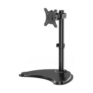 Monitor desk stand GEMBIRD MS-D1ST-04 for 13–32-inch screens, adjustable height and tilt, VESA 75x75–100x100, up to 8 kg