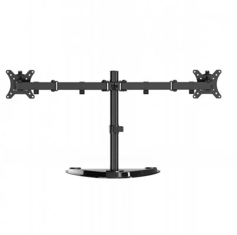 Monitoru statīvs Gembird MS-D2ST-02 diviem ekrāniem
