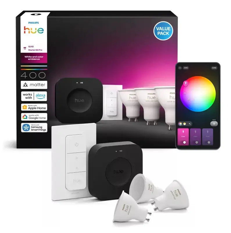 Philips starterkomplekts 3×GU10 6W Bridge Pro Photo 3