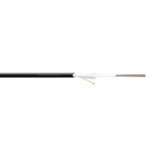 Fibre optic cable DIGITUS DK-39121-U-0100 — OS2, 9 µm core, A/I-DQ(ZN) BH type, 100 m, black