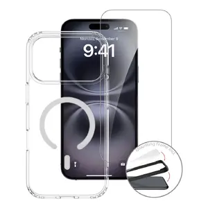 Чехол Border 4smarts iPhone 17 Pro Max 17.5 см Прозрачный Белый