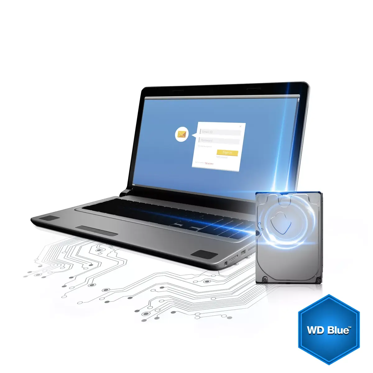 Cietais disks Western Digital Blue 500GB WD5000AZLX Photo 11