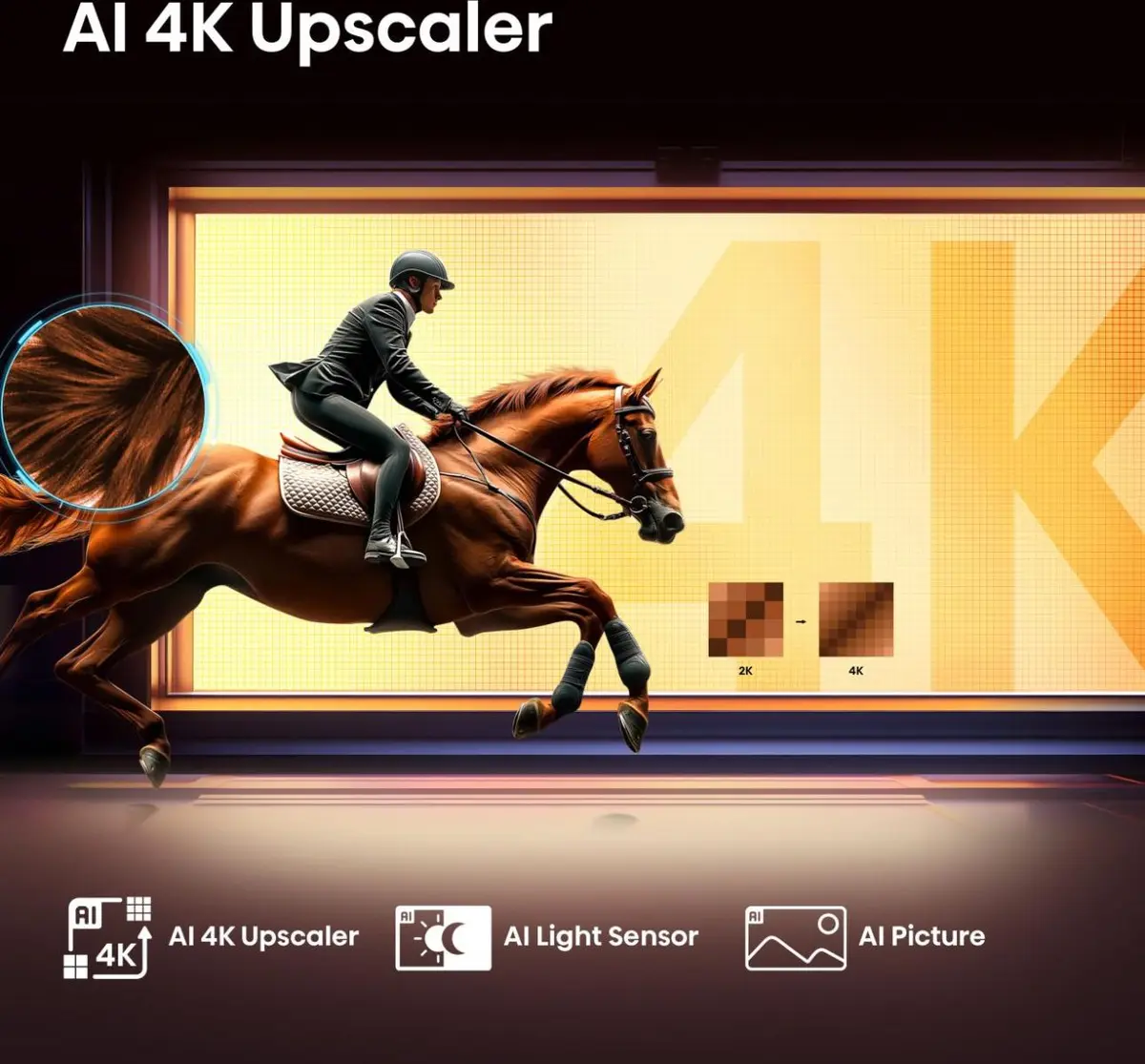 Hisense 75E7Q 75 collu 4K Ultra HD Smart QLED televizors Photo 6