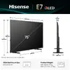 Hisense 75E7Q 75-Inch 4K QLED Smart TV Photo 2