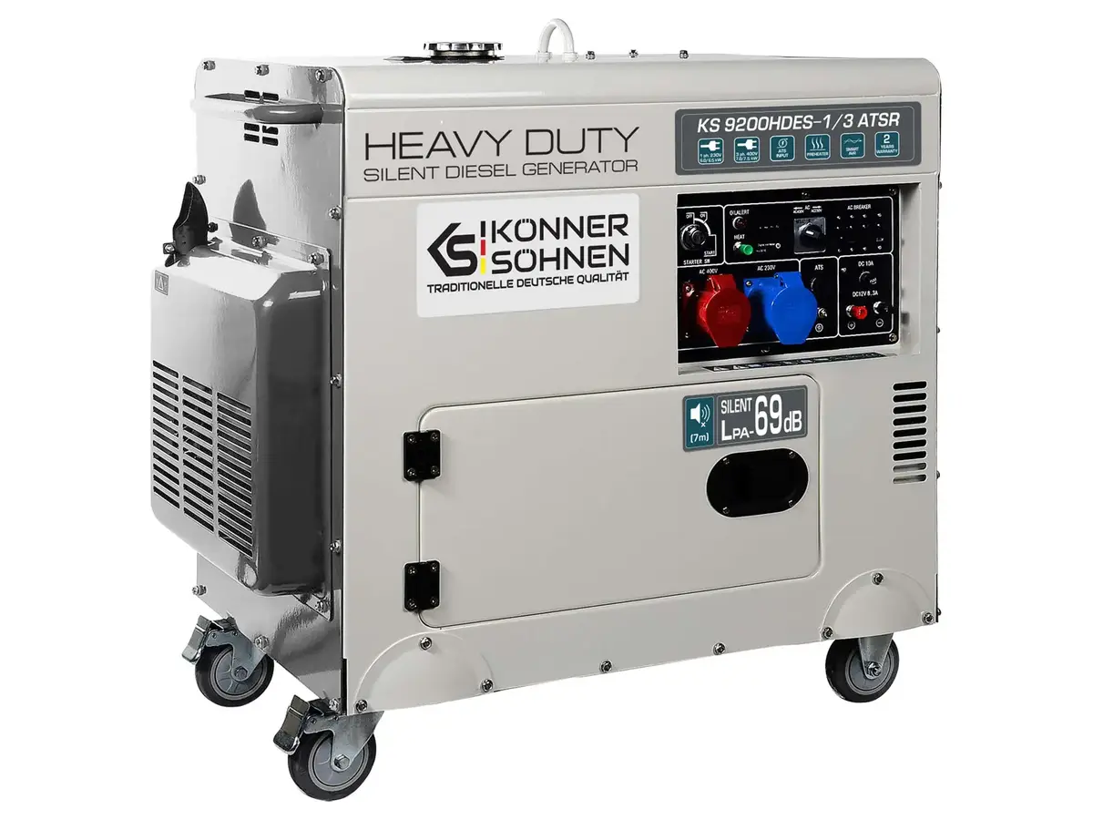 Könner & Söhnen KS 9200HDES-1/3 ATSR электростанция Photo 3