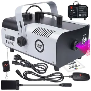Fog Smoke Machine Light4Me FM 900 with Remote Control - fogger, stage smoke generator