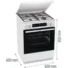 Gorenje GKS6C71WF напольная плита Photo 10
