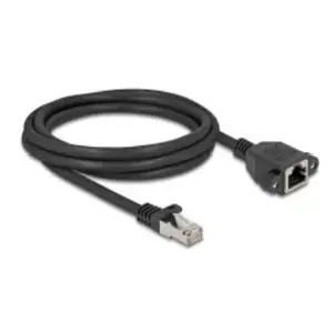 Networking Cable DeLOCK 90778 Black 3m Cat6a S/FTP