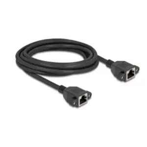 Networking Cable DeLOCK 90786 Black 3m Cat6a S/FTP