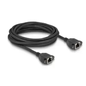 Сетевой кабель DeLOCK 90787 Черный 5 м Cat6a S/FTP