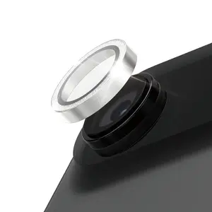 PanzerGlass ® Hoops® Glitter Silver Защитное стекло для камеры iPhone Air Устойчивое к царапинам и ударам