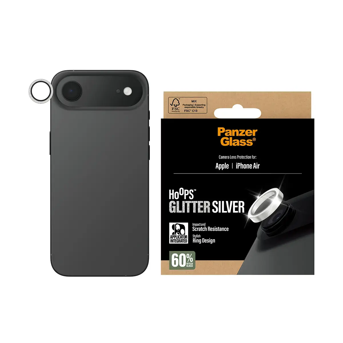 Защитное стекло для камеры PanzerGlass iPhone Air Photo 2