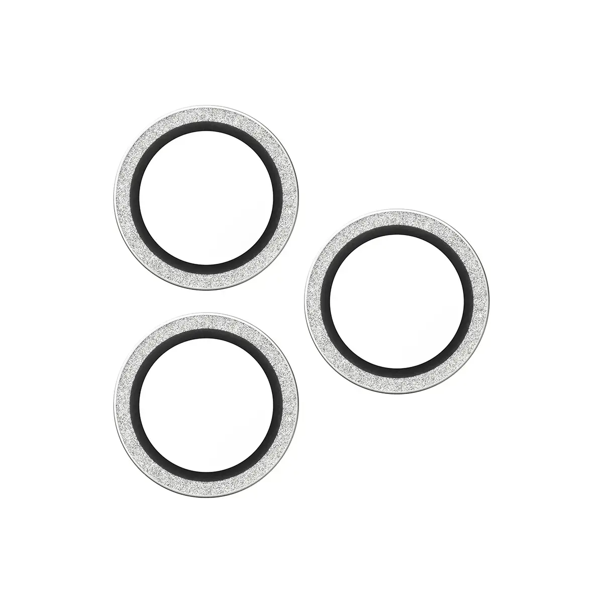 Защитное стекло для камеры PanzerGlass Hoops Glitter Silver iPhone 17 Pro 17 Pro Max Photo 4