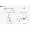 Встраиваемая вытяжка ELICA ELITE 35 BL/A/60 GFB Photo 2