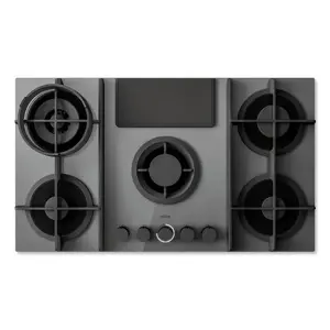 Elica NikolaTesla Flame EVO GR/A/88 Grey Built-in 88 cm Gas 5 zone Built-in hood